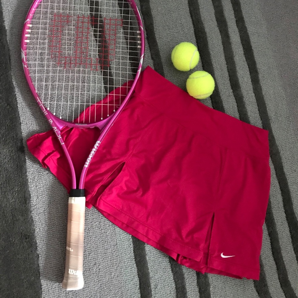 HOT PINK NIKE Tennis Skort
